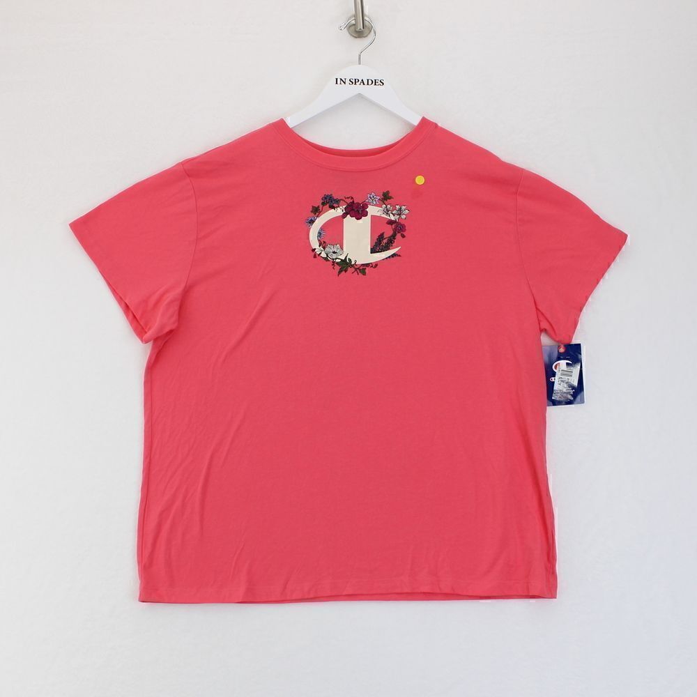 Champion Womens Graphic-Print Classic Pinky Peach - Picture 2 of 4